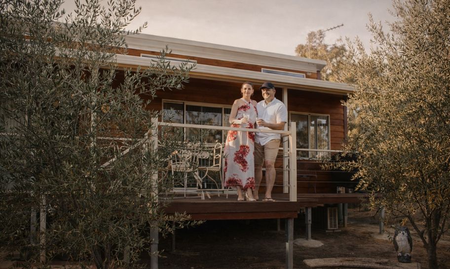 adults-only chalet retreat nestled in the quiet countryside near Toodyay