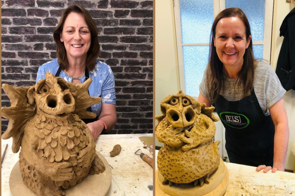 At Earth Sculptures, we design and create a range of unique handcrafted pottery sculptures that bring both beauty and function to your outdoor space. From Smoking Dragons and Frogs to the Toodyay Swagman and Men of the Trees, each piece is carefully crafted to work with our WA-made Essential Oil Citronella Cones. Together, they create a calming smoke effect while helping to naturally deter mosquitoes and insects.
